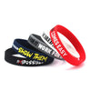 1 Pack Motivational Wristbands for Men, Women Teens, Silicone Bracelets with Inspirational Quotes,Men's Unisex Adult Design - Image 6