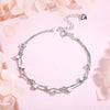 Silver Bracelet Woman Vintage Adjustable Bead Bracelets Jewelry Party Wedding Gift - Image 10