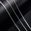 0.8mm/1.1mm/1.5mm Stainless Steel S Basic Thin Chain Gold/Sliver Color Necklace for Men Women Jewelry Brithday Gift - Image 4