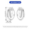 Openwork Leaf Pattern Hoop Earrings with Sculpted Detail - Image 68