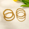 Stainless Steel Ball Bead Stretch Bracelet with 2.5 mm to 6 mm Bead Options - Image 2