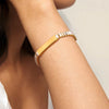 Jewelry Bling CZ Stone Charm Bracelets for Women Girls, Dainty Shiny Chain Bracelet Wristband Link Party Gifts To Her - Image 2