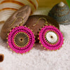 Badu Colorful Round Beaded Drop Earrings For Women Handmade Bohemia Beads Crystal Big Earrings Jewelry Gifts - Image 6
