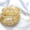 Gold Plated Micro-Set Zirconia 26 Letters A-Z Simple Unisex Bracelet Lucky Letters Bracelet Golden - Image 3
