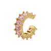Clip On Cuff Earrings with Heart Star Cross and Rainbow Stone Designs - Image 8