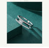 MODIAN Authentic 925 Sterling Silver Dazzling Zirconium Luxury Style Ring For Women Wedding Engagement Band Fine Jewelry Gifts