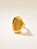 Stainless Steel Oval with a Cold and Elegant Surface, High-Quality, Exaggerated and Ring for Women - Image 2