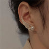 Zircon Angel Wings Ear Clip Earrings for Women Girls Non Pier Cing Ear Cuff Ear Hook Party Wedding Jewelry Gift - Image 11