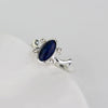 1 PC The Vampire Diaries Rings Elena Gilbert Daylight Rings Vintage Crystal Ring With Blue Lapis Jewelry Movies Cosplay - Image 5