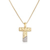 Gold/Silver Color Mixed 26 Letters Pendant Necklaces For Women Men Shiny CZ Zircon Inlay Party Jewelry Gift - Image 21