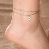 Stainless Steel Anklets for Women Sun Flower Leaves Moon Star Foot Bracelet Jewelry Summer Beach Accessories - Image 26
