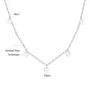 Round Cubic Zircon Charms Long Necklace Woman Choker Stars Moon Elegant Chain No Fade Fariy Jewelry - Image 24