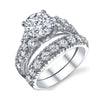 Sweet Romantic Couple Men Stainless Steel Ladies Wedding Ring Set Valentine's Day Jewelry - Image 2