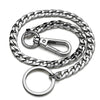 42CM Long Metal Keychain Wallet Belt Chain Rock Punk Trousers Hipster Pant Jean HipHop Jewelry Men's Key Ring Chain - Image 7