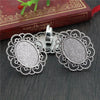 13x18mm 5pcs Antique Silver Plated And Bronze Plated Brass Oval Adjustable Ring Settings Blank/Base,Fit 13x18mm Glass Cabochons - Image 16