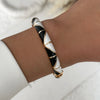 Vintage Punk Black Dripping Oil Metal Enamel Bangles For Women Geometric Wide Chunky Cuff Bracelets Party Aesthetic Jewelry - Image 7