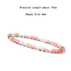 4 mm Stone Bead Bracelet with Multiple Color Options - Image 37