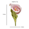 Enamel Lily Flower Brooch Pin in Four Colors - Image 5