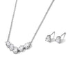 Sparkling Teardrop Cubic Zirconia Necklace Earrings Set For Women Elegant Bridal Wedding Party Jewelry Accessories - Image 5