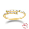 Silver Lovely Snake Shape Open Adjustable Finger Rings for Women Simple Ring Jewelry Accessory - Image 8