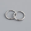 Minimalist Circle Hoop Earrings in Multiple Sizes - Image 36