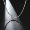Round Snake Chain Necklace in Stainless Steel 0.9mm to 2mm - Image 20