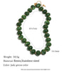 Colorful Candy Bead Strand Necklace Adjustable Gold Extension Chain Flat Oval Resin Beads Beach Women Jewelry - Image 11