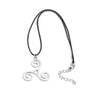 The Movie Teen Wolf Triskele Triskelion Europe and the United States of punk style personality necklace Women Jewelry Gift - Image 6