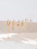 6pcs Earrings for Women Featuring Delicate Small Synthetic Zirconia Moon Star Charm Multiple Stacking Party Jewelry - Image 3