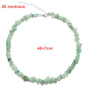 Bohemian Stone Bead Choker Necklace Handmade Irregular Gravel Stone Necklace Ladies Jewelry Collar Party Gift - Image 27