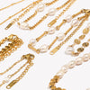 Elegant Style Stainless Steel Freshwater Pearl Bracelets Gold Plated Party Wedding Women Hand Jewelry - Image 2