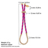 gold-plated brass crystal rope bracelet Bohemian women's colorful adjustable rope bracelet jewelry gift - Image 8