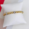 CZ Beads Bracelets Gold Plated Beads Multilayer Beaded Bracelet for Women Gifts - Image 5