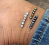 Beaded Anklet with Pearls, Colorful Pearl Anklet, Simple Anklet, Colourful Beach Anklet, Ankle Bracelet, Pearl Ankle Chain - Image 4