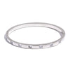 Stylish Cubic Zirconia Stainless Steel Wrist Bangle Bracelet Gold Plated Jewelry for Women Charm - Image 8