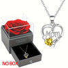 Elegant Style Heart shaped Pendant Necklace Hollow Design Mother's Day Gift Party Suitable for Friends Without Box - Image 11
