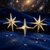 Classic Glossy Eight-pointed Star Brooches for Women Unisex Cross Star Pins Office Party Friend Gifts Jewelry Accessories - Image 1