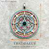 Magic Amulet Mythical Aztec Tiger Chakra Asian Ornaments Compass Africa Pendant Jewelry Silver Gift For Woman Men - Image 19