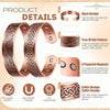 Selling Magnet Retro Bracelet With Life Tree Pattern Arrangement, Magnetic Men's Antique Copper Bracelet， Holiday - Image 3