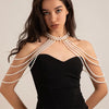 Imitation Pearl Tassel Shoulder Chain Bridal Body Jewelry - Image 13