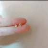 Tiny Minimalist Silver Plated Korean Mini Small Flower Stud Earrings for Women Teens Temperament Daily Wear Ear Piercing Jewelry - Image 26