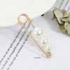 Imitation Pearl and Rhinestone Safety Pin Brooch with Multiple Designs - Image 14