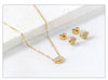 Necklaces Jewelry Sets For Women Girls Stainless Steel Pendant Necklaces And Earrings 2 Pieces Sets Wedding Party Jewelry Gifts - Image 71