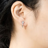 Star Hoop Earrings with Dazzling CZ Simple Stylish Ear Accessories for Women Silver Color Jewelry - Image 16