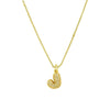 Full Zircon Mini A-Z Letter Pendant Neckalce Stainless Steel Chubby Balloon Initial Alphabet Gold Plated Choker Jewelry - Image 21