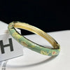 Enamel Chinese Cloisonne Bracelet Traditional Chinese Peony Filigree Flower Bangle Ethnic Vintage Women's Hand Bracelet - Image 10