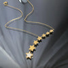 316L Stainless Steel Stars Zircon Y-shaped Necklace Long Charms Choker Necklaces Women's Party Jewelry - Image 2