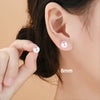 Stainless Steel Chunky Knot Earrings for Women Vintage Simple Multi-layer Circle Round Drop Earrings Punk Jewelry Gifts - Image 7