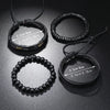 Classic Hand-Woven Leather Bracelet Multilayer Men Bracelets Punk Beads Bangle for Friend Charm Jewelry Gifts - Image 6