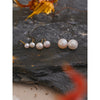 Size 5/6/8mm Pearls Ball Chic Stud Earrings for Ladies Stainless Steel Daily Jewelry Gift - Image 4